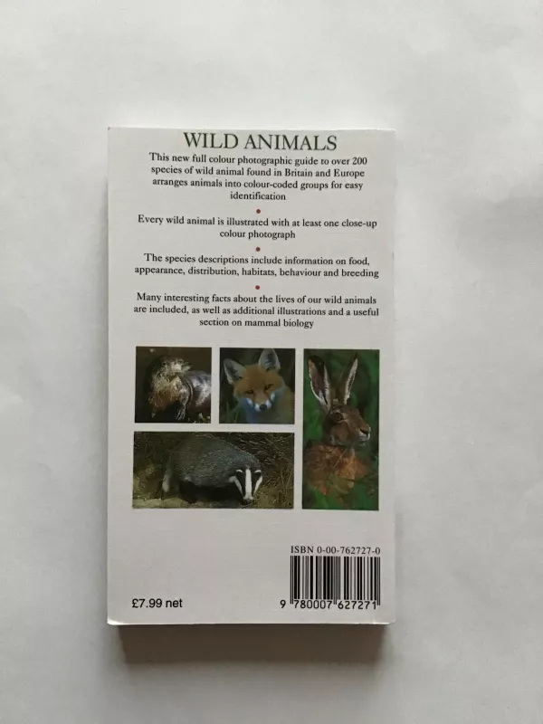 wild animals of britain and europe - Helga Hofmann, knyga