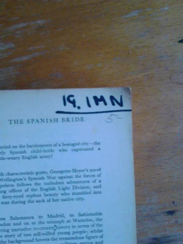 The spanish bride - Georgette Heyer, knyga 5