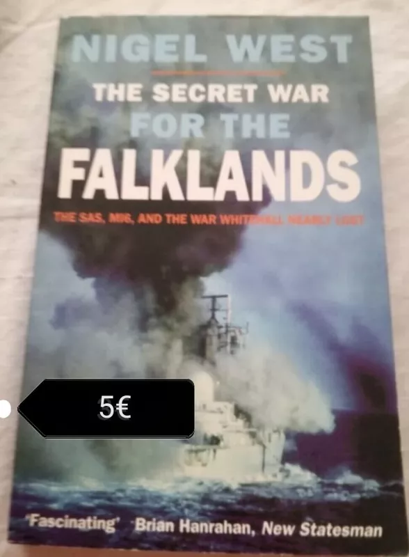 The secret War for the Farklands - Nigel West, knyga