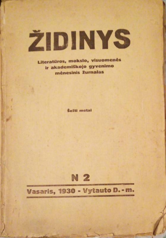 Židinys , 1930 m., Nr.2 - Autorių Kolektyvas, knyga 6
