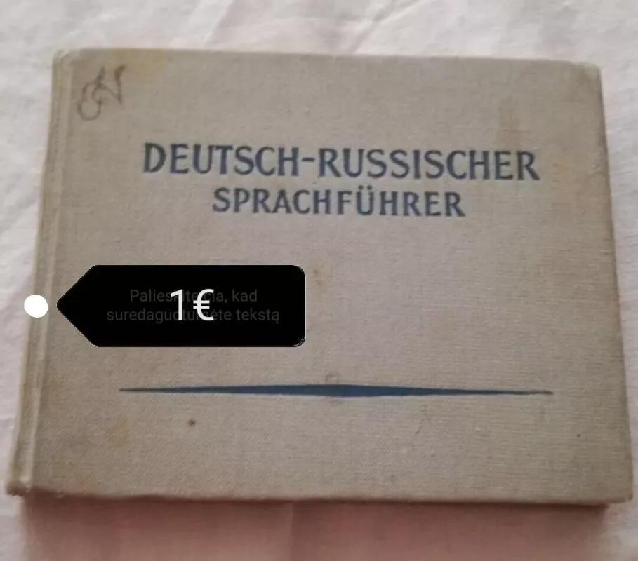 Deutsch - Russischer sprachführer - Autorių Kolektyvas, knyga