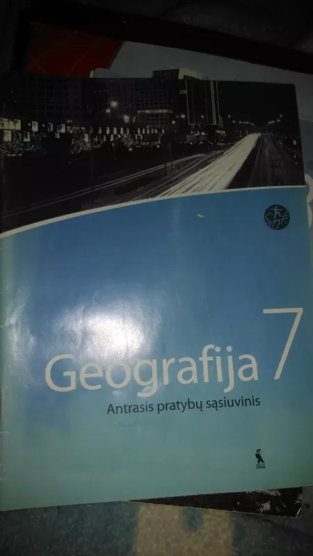 geografija 7 antrasis pratybų sąsiuvinis - Vilma Pundienė, knyga