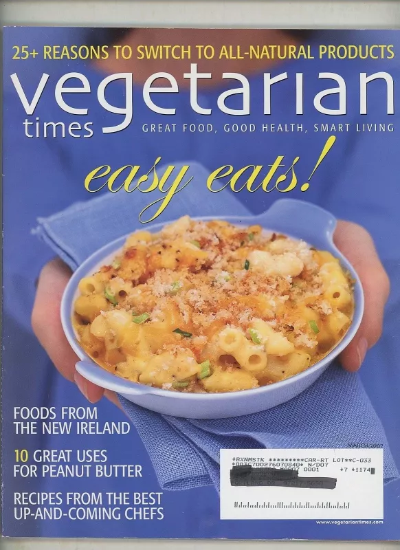 Vegetarian Times - 2007 MARCH - Autorių Kolektyvas, knyga