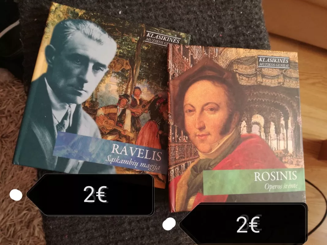 Ravelio ir Rosinio trumpa biografija bei CD - Autorių Kolektyvas, knyga