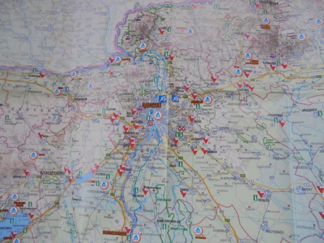 Hungary Yout hostels map - Autorių Kolektyvas, knyga 2