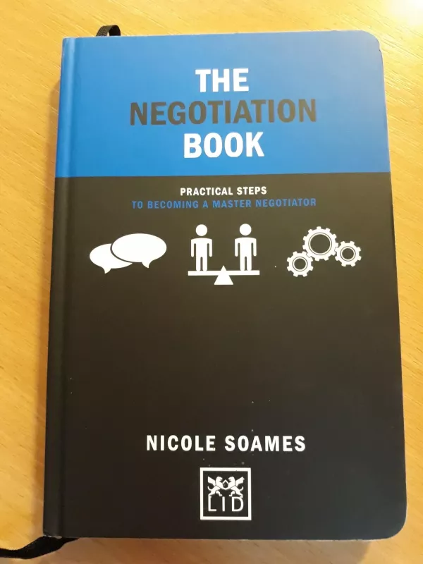 The negotiation book - Nicole Soames, knyga