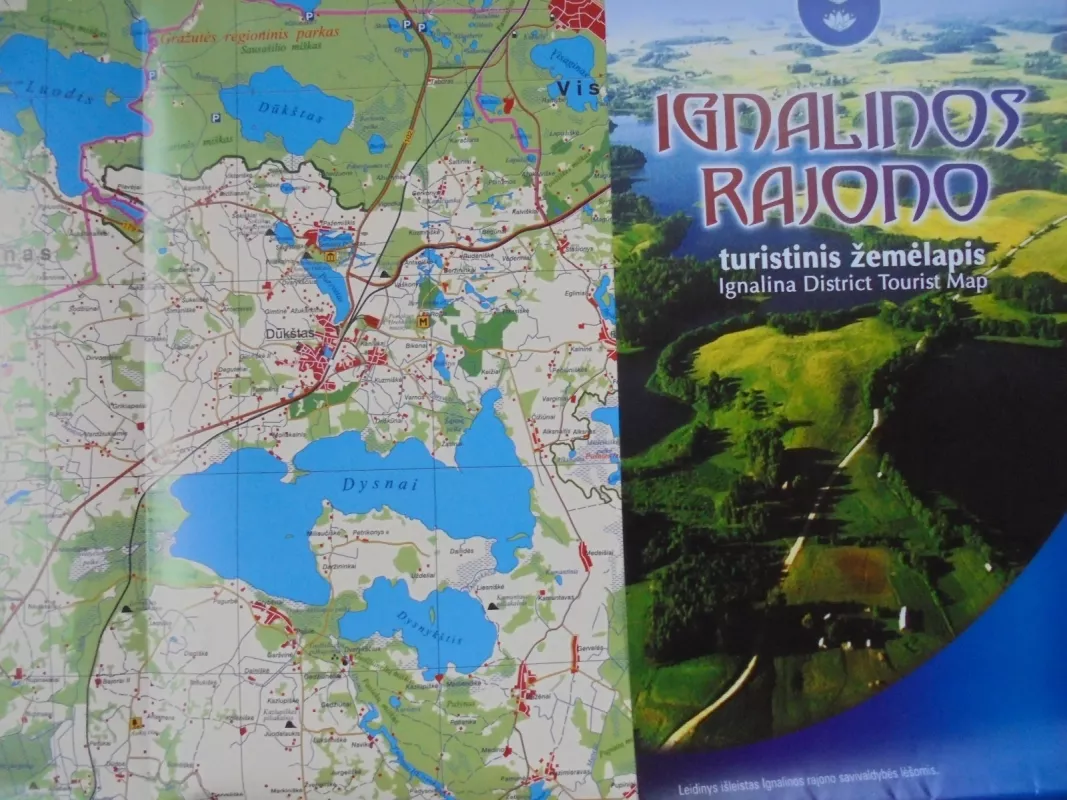 Ignalinos rajono turistinis žemėlapis - Autorių Kolektyvas, knyga 2