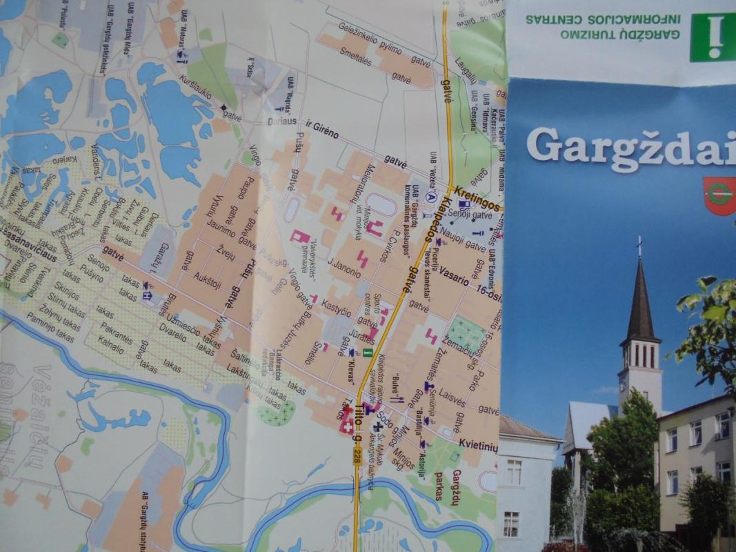 Gargždai- žemėlapis - Autorių Kolektyvas, knyga 3