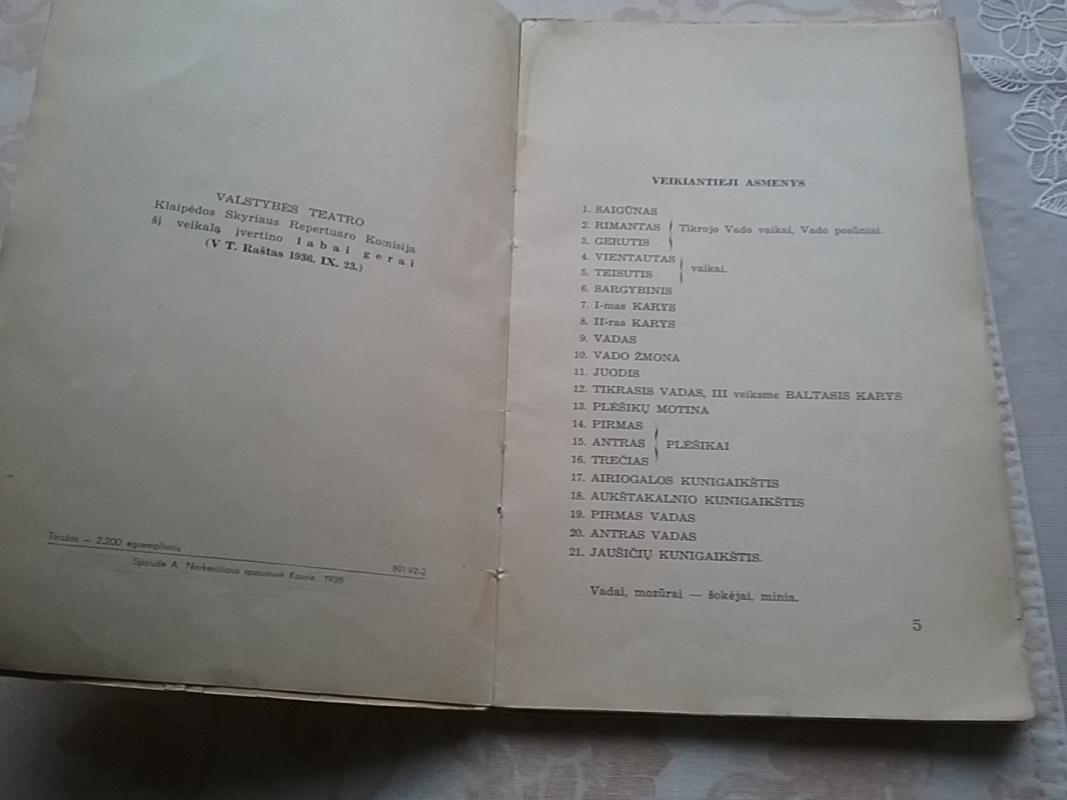 Vl.Švitrigaila Mažasis karžygys,1938 m - V. Švitrigaila, knyga 4