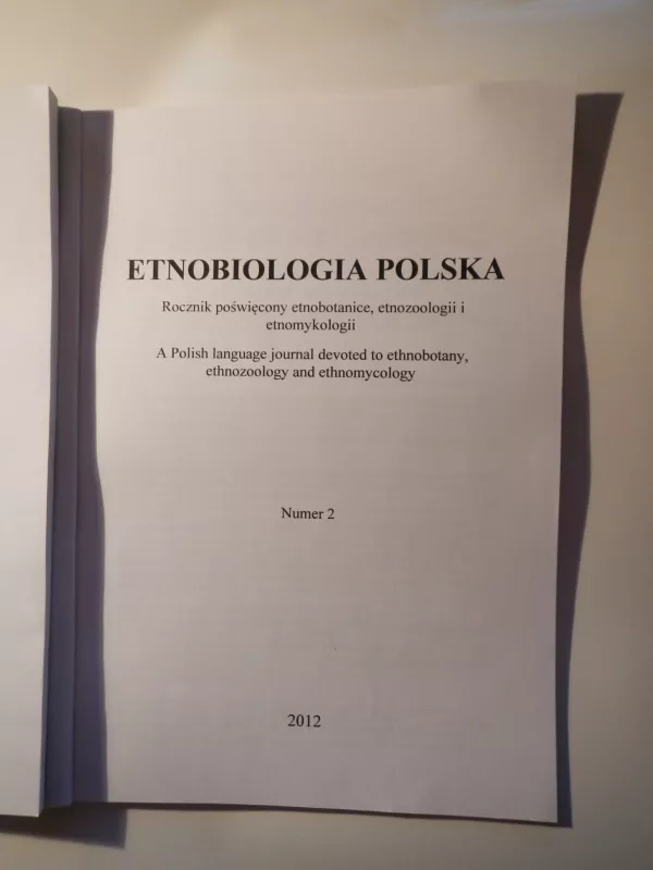 Etnobiologia polska - Lukasz Luczaj, knyga