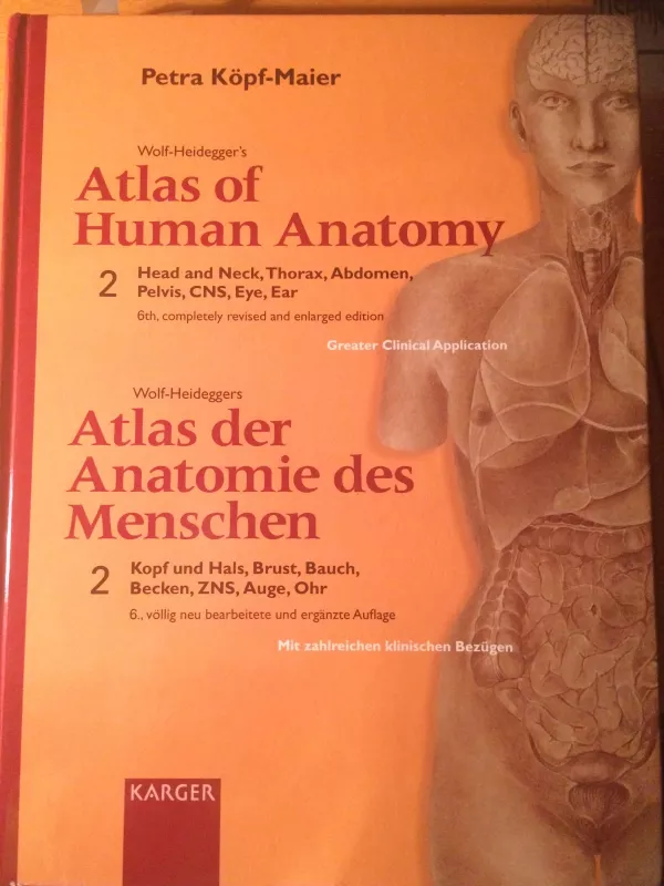Wolf-Heidegger's Atlas of Human Anatomy - Petra Kopf-Maier, knyga 2