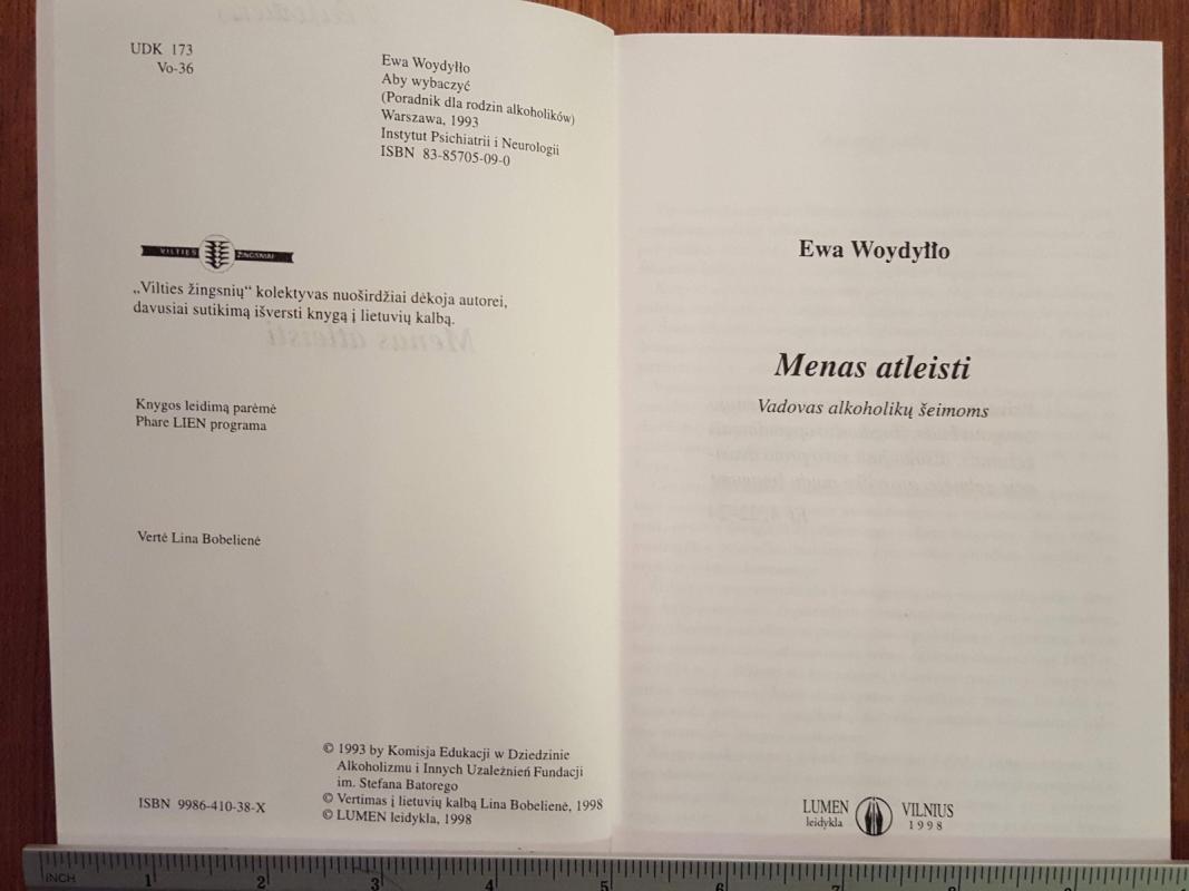 Menas atleisti - Ewa Woydyllo, knyga 4