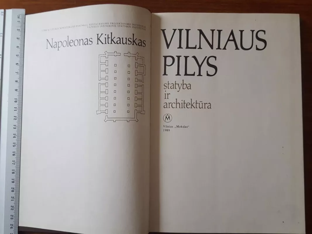 Vilniaus pilys. Statyba ir architektūra - Napoleonas Kitkauskas, knyga 6
