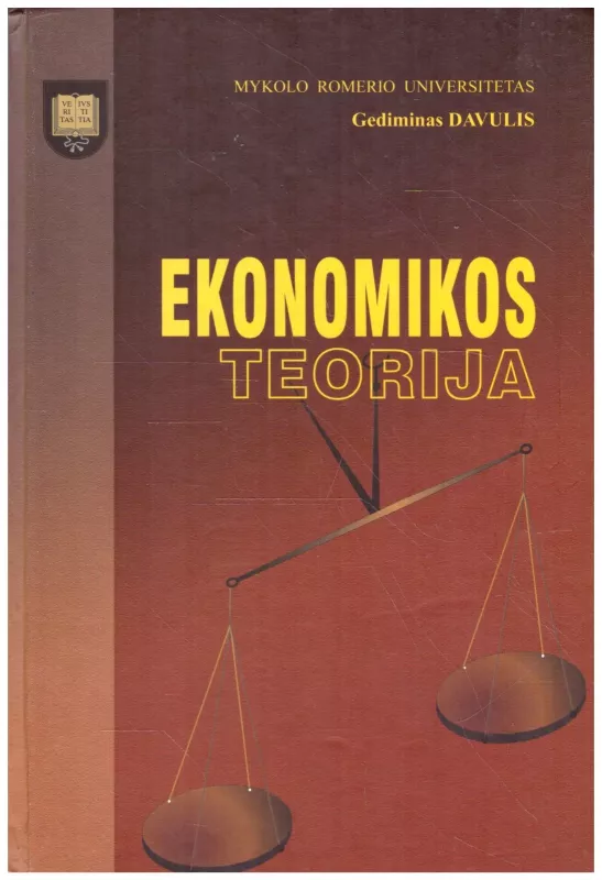 Ekonomikos Teorija - Gediminas Davulis, knyga