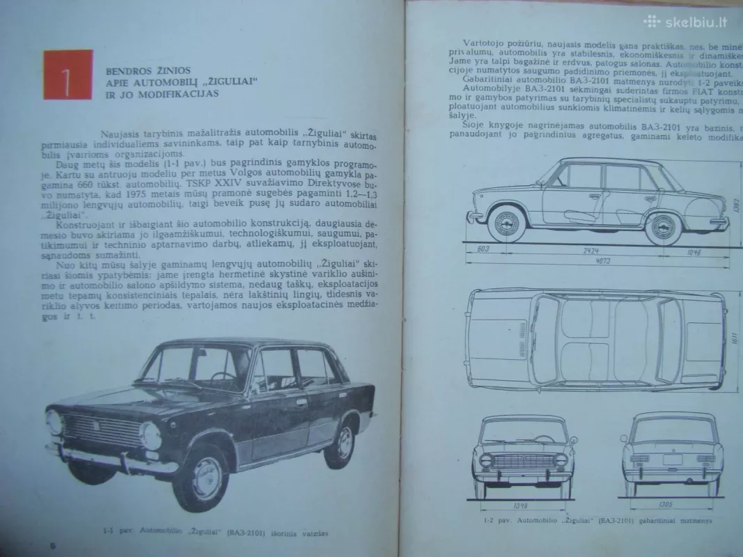Automobilis ŽIGULIAI - L. Šuvaliovas, knyga 2