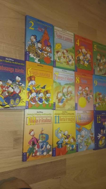 Jaunųjų švilpikų enciklopedija 13 knygų - Walt Disney, knyga