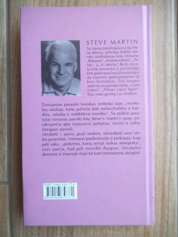 Mirabelė ir jos vyrai - Steve Martin, knyga