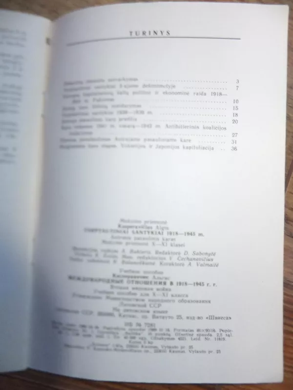 Tarptautiniai santykiai 1918-1945 m. Antrasis pasaulinis karas - Algis Kasperavičius, knyga 5