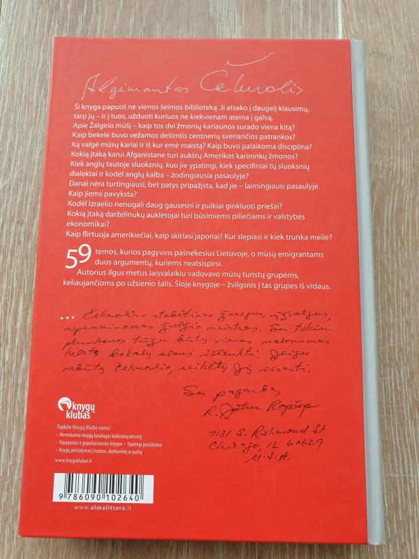 Faktai ir šypsenos - Algimantas Čekuolis, knyga 4