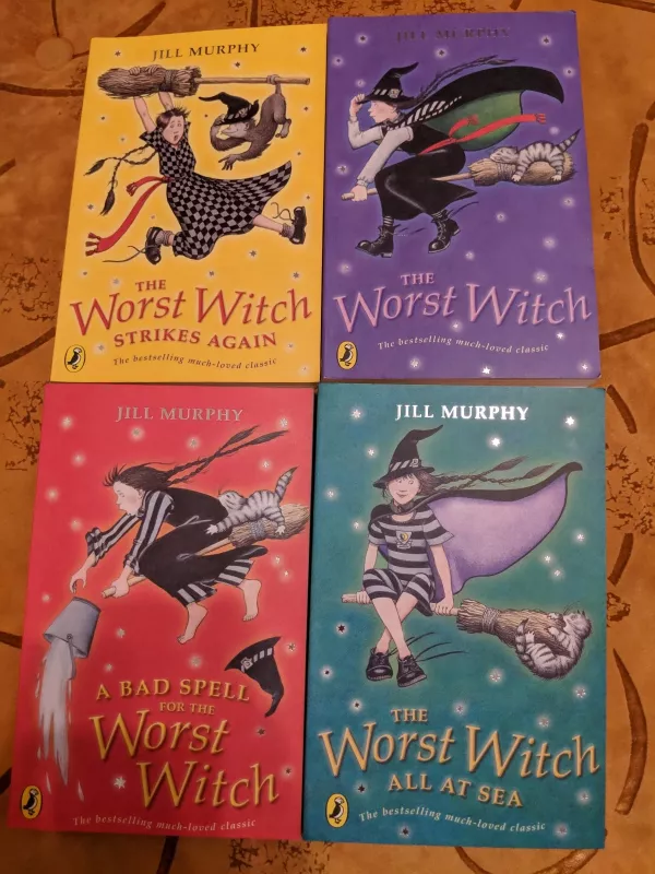The worst witch (Netikusi ragana) 4 dalys anglų kalba - Jill Murphy, knyga