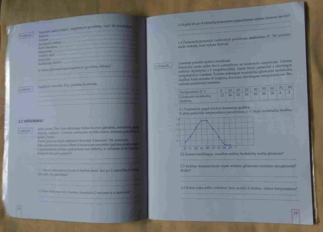 Biologija 7 kl. 1 pratybų sąsiuvinis - Audronė Šuminienė, knyga 5
