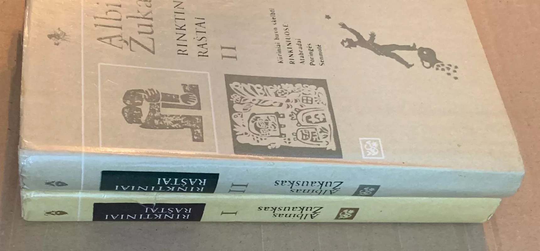 Rinktiniai raštai (2 tomai) - Albinas Žukauskas, knyga