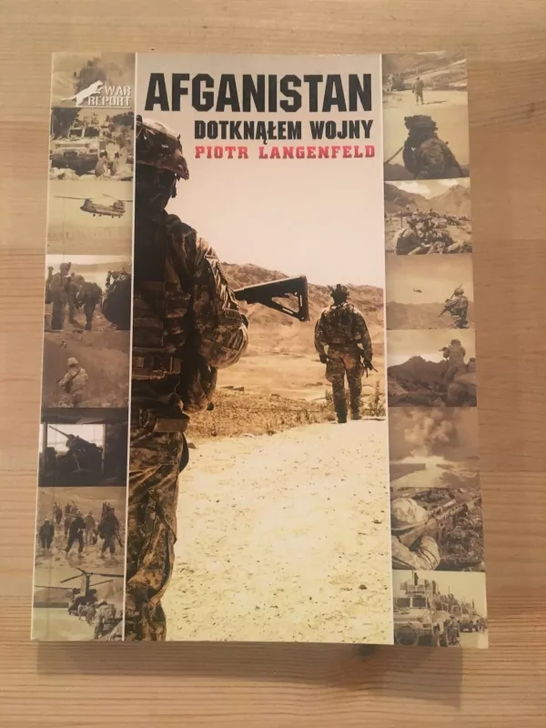 afganistan dotknacem wojny - P. Langelfeld, knyga
