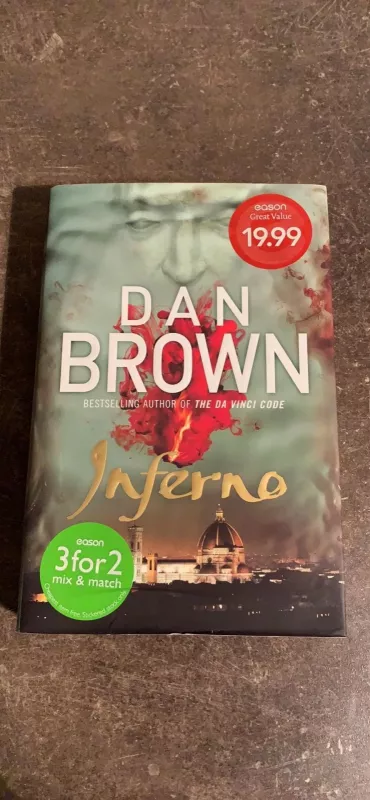Inferno - Dan Brown, knyga 3