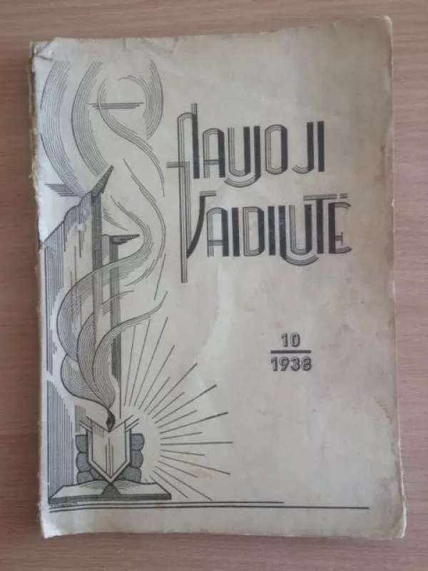 1938 metų žurnalas Naujoji vaidilutė Nr. 10 - Autorių Kolektyvas, knyga