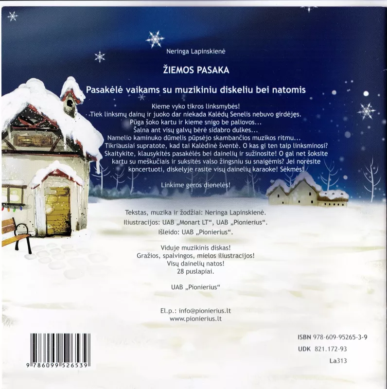 "Žiemos pasaka" - Neringa Lapinskienė, knyga 3