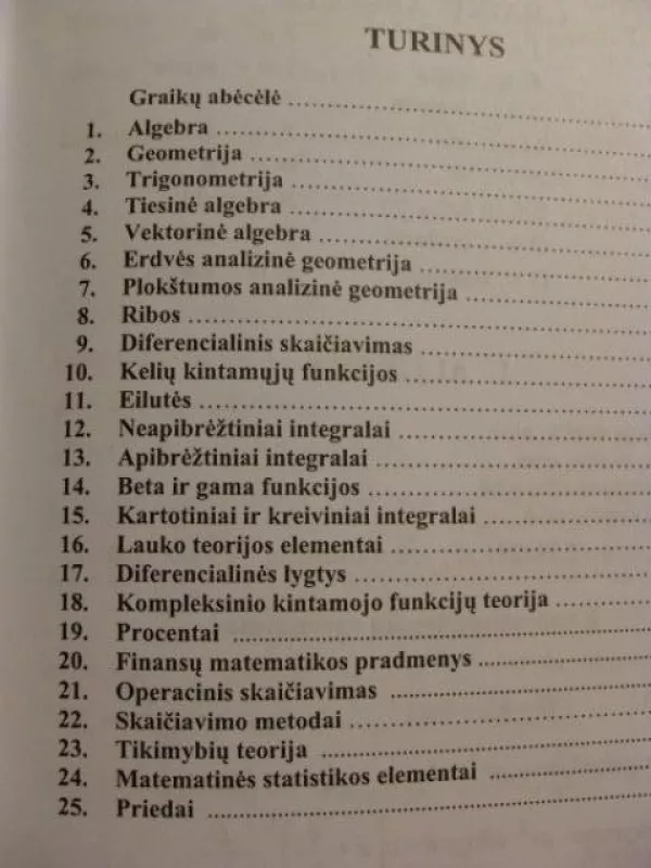 Matematikos formulių rinkinys -Kopija - Stanislava Kilienė, Stanislava  Žiaukienė, knyga