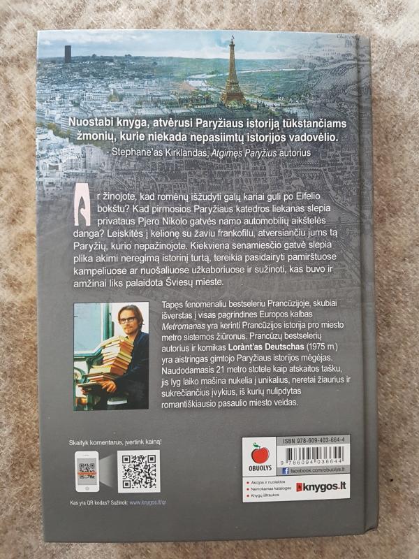 Metromanas. Viena diena senovės Paryžiuje - Lorànt Deutsch, knyga 2