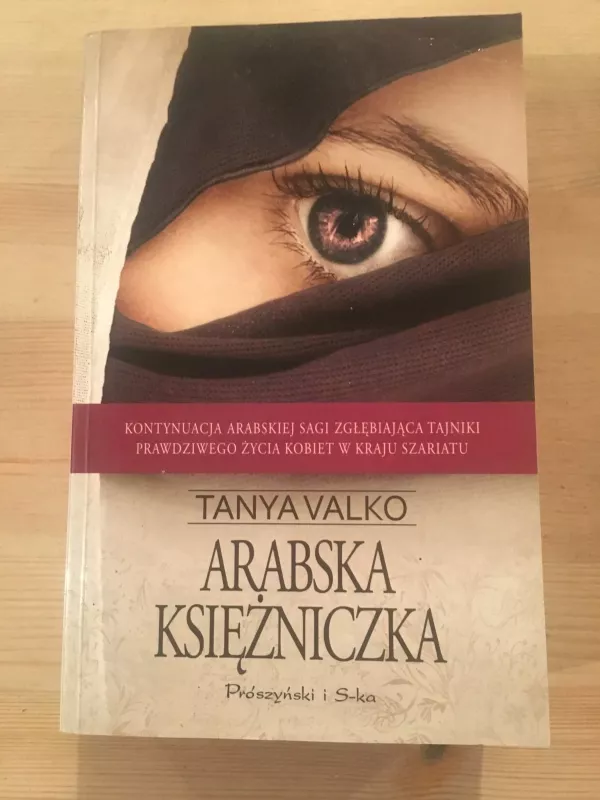 arabska księžniczka - T. Valko, knyga