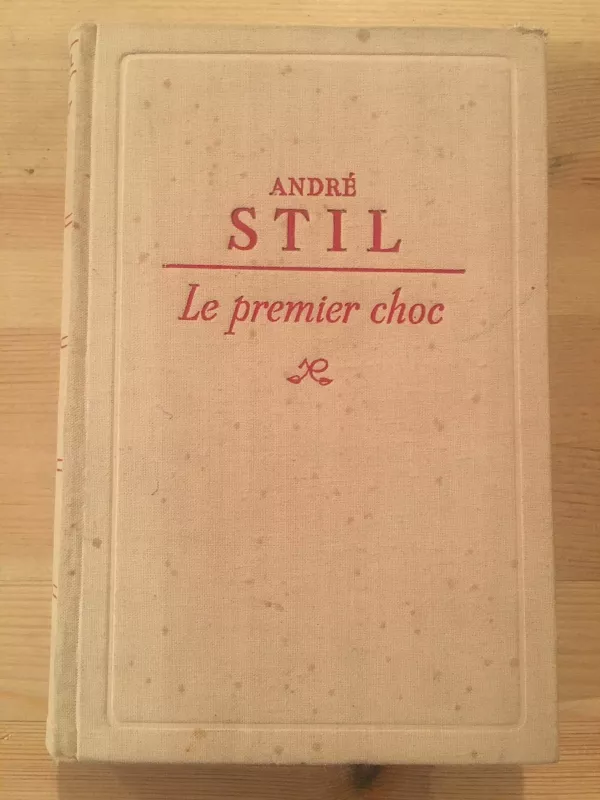 le premier choc - A. Stil, P.  Modiano, P.  Fleutiaux, knyga