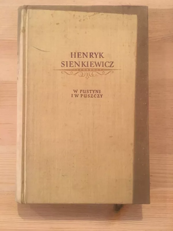 w pustyni i w puszczy - Henryk Sienkiewicz, knyga