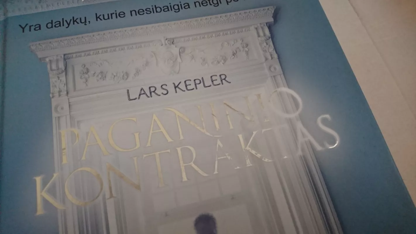 Paganinio kontraktas - Kepler Lars, knyga