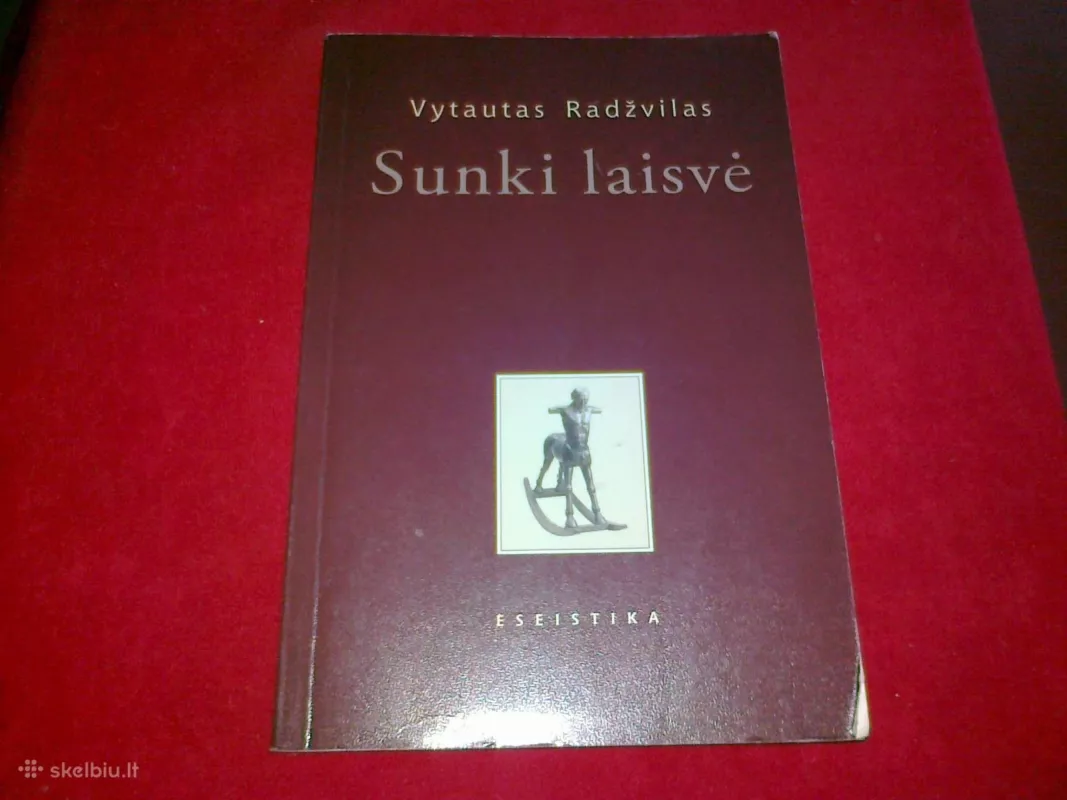 Sunki laisvė: eseistika - Vytautas Radžvilas, knyga 5