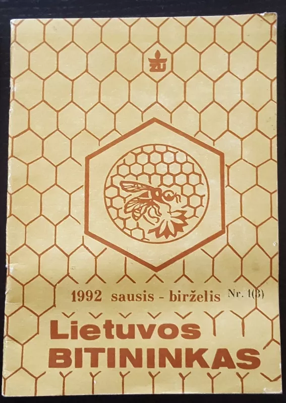 Lietuvos bitininkas, 1992 m., Nr. 1 (3) - Autorių Kolektyvas, knyga