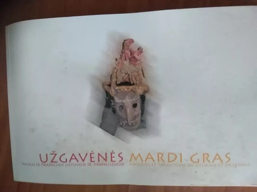 Užgavėnės - Mardi  gras - Aida Kiškytė, knyga