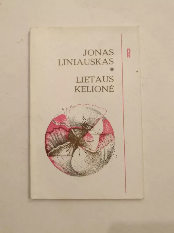 Lietaus kelionė - Jonas Liniauskas, knyga