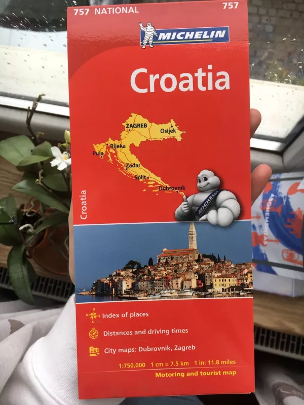 Croatia žemėlapis - Autorių Kolektyvas, knyga