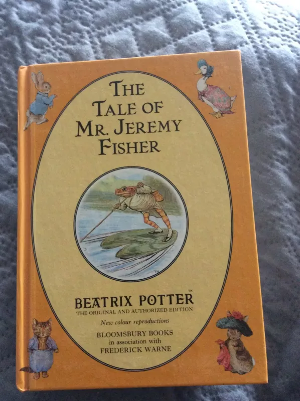 The Tale of Mr. Jeremy Fisher - Beatrix Potter, knyga