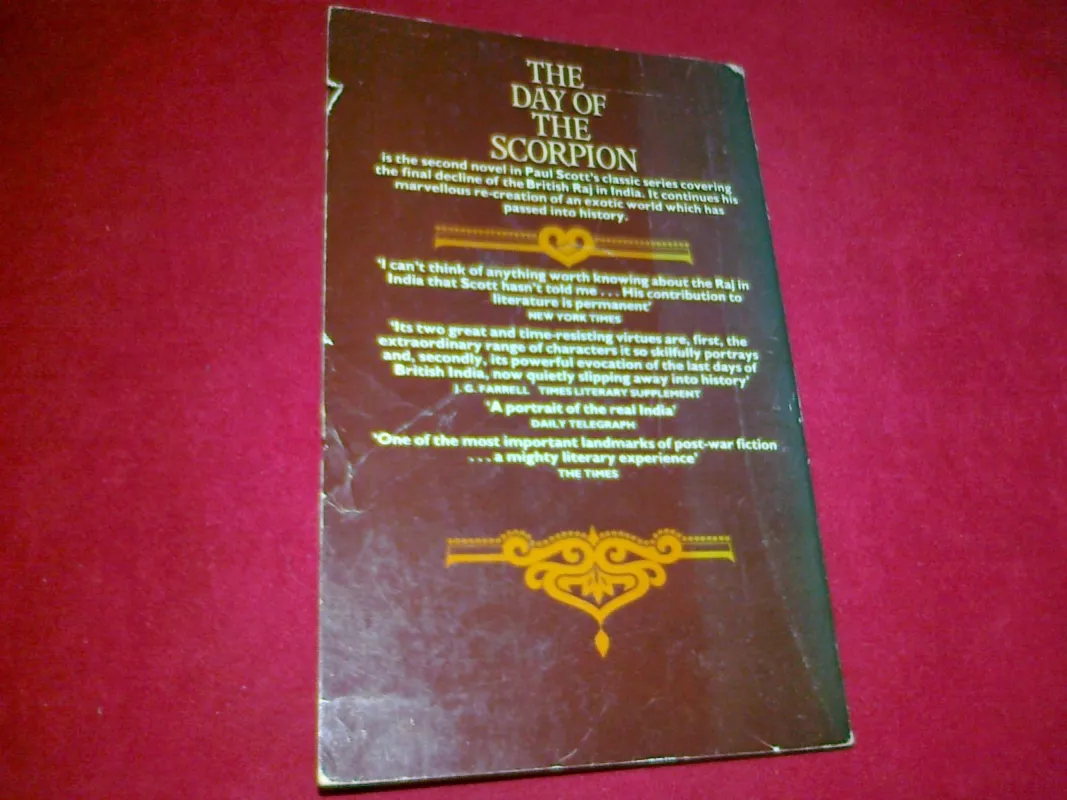 The day of the Scorpion - Paul Scott, knyga