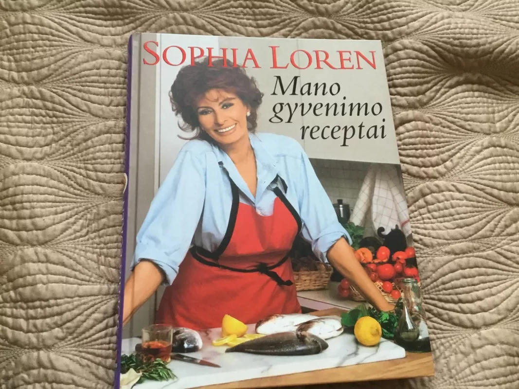 Mano gyvenimo receptai - Sophia Loren, knyga 3