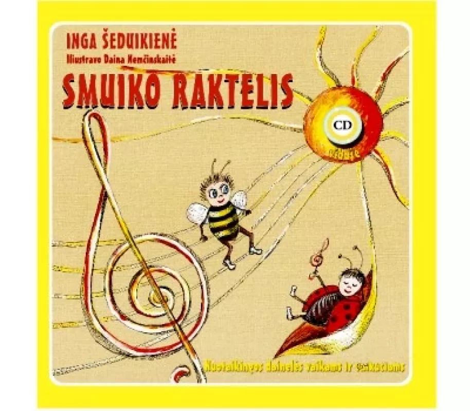 "Smuiko raktelis" su CD - Inga Šeduikienė, knyga 2