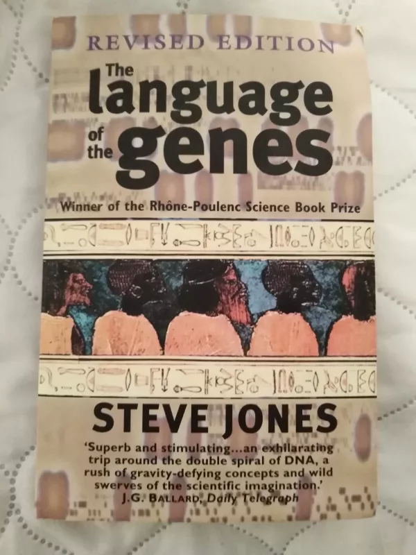 the language of genes - steve jones, knyga