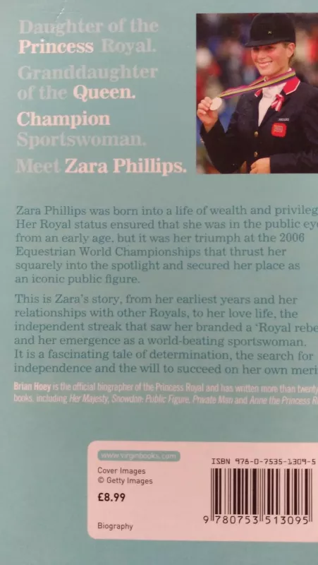Zara Phillips - Brian Hoey, knyga