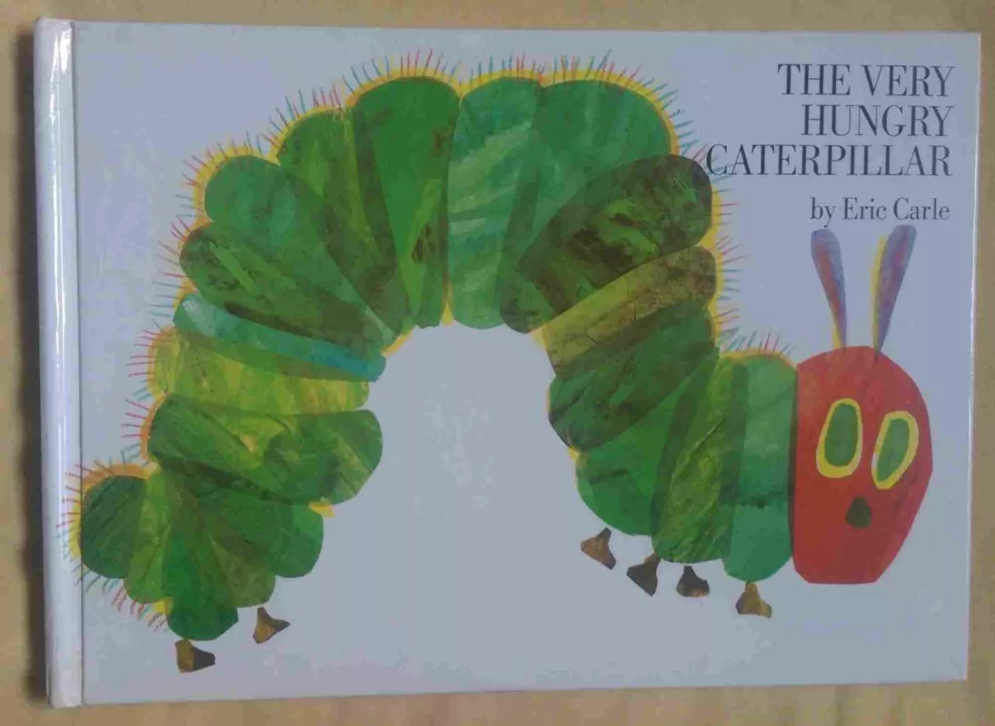 The Very Hungry Caterpillar - Eric Carle, knyga 5