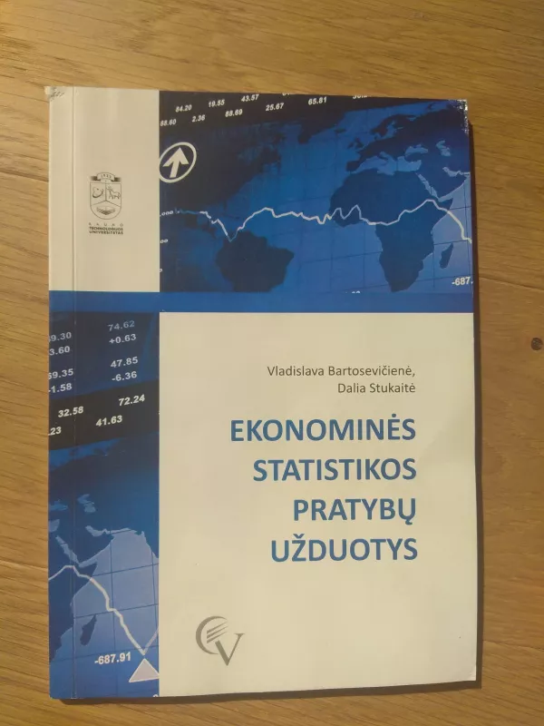 Ekonominės statistikos pratybų užduotys - Vladislava Bartosevičienė, knyga