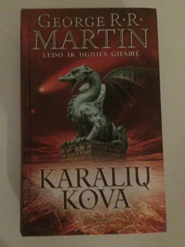 Ledo ir Ugnies giesmė 2  Karalių kova - George R. R. Martin, knyga